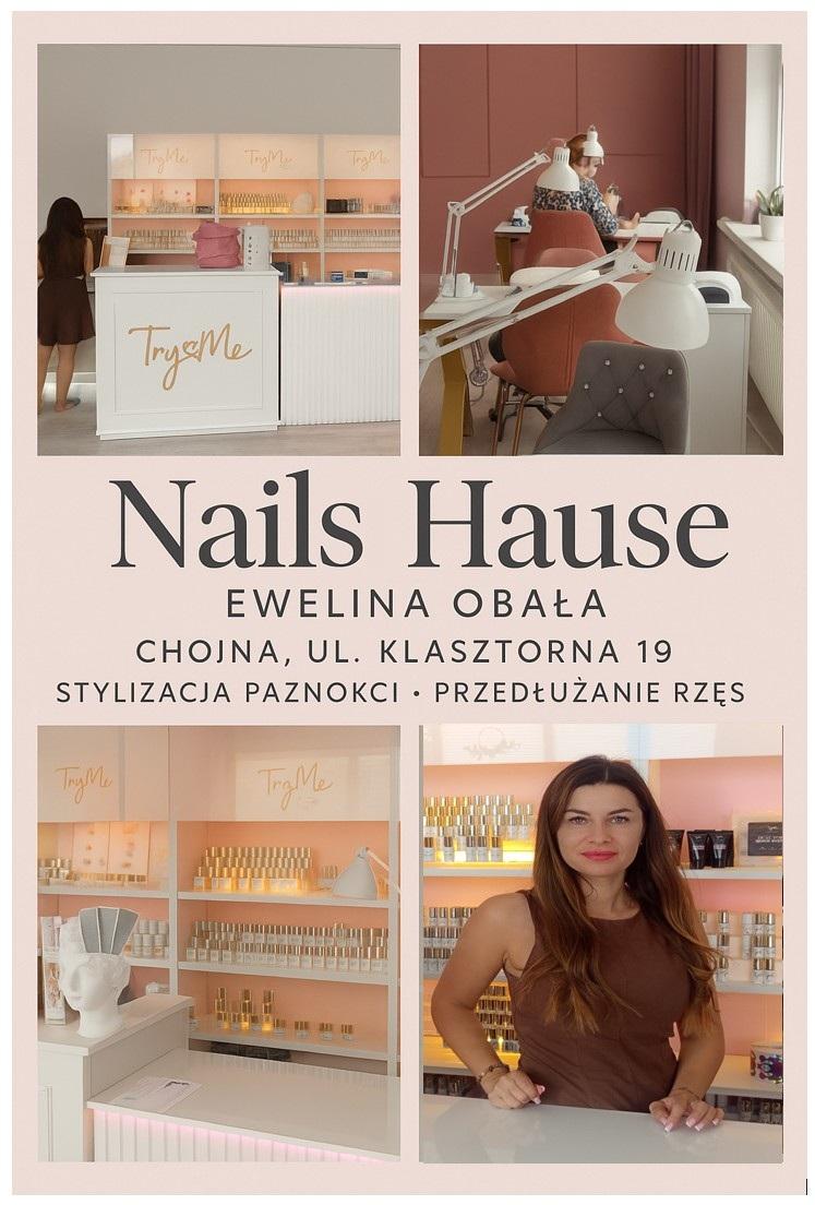 Plakat firmy Nails Hause Ewelina Obała